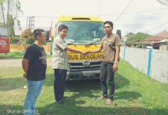 Pemerintah Kabupaten Bengkulu Selatan Terima 1 Buah Bus Sekolah Dari Kementerian Perhubungan Republik Indonesia 