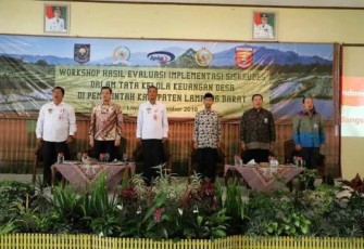 Pembukaan Workshop Hasil Evaluasi Implementasi Siskeudes