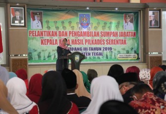 Arahan Bupati Tegal Tegaskan ke Kades