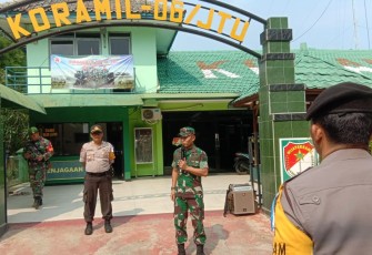 Mayor Inf Deni Suryo AD Pimpin Apel Gelar Pasukan Pam Nataru