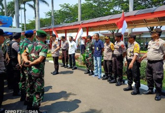 Dandim 0506/Tgr Bersama Polres Bandara Soekarno-Hatta Apel PAM dan Patroli