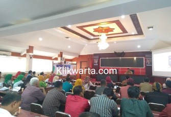 Suasana Sosialisasi Kependudukan di Pemkot Blitar 