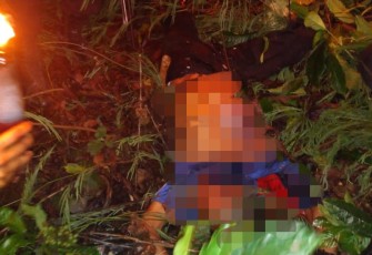 Korban saat ditemukan dalam kondisi tewas dengan luka robek