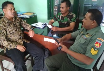 Sinergitas Babinsa Dalam Berkomonikasi Sosial Bersama Tokoh Masyarakat   