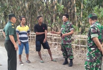 Kedekatan Danramil Beserta Anggota Dengan Masyarakat