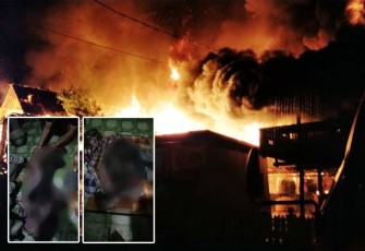 Pasca terjadi kebakaran hebat yang menghanguskan 7 rumah warga