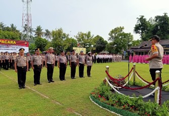 51 Personel Polres Batang Naik Pangkat