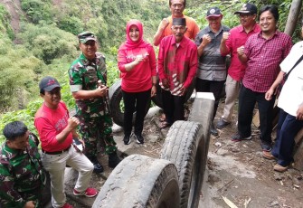Dandim dan Bupati Klaten Kunjungi Kampung Terisolir di Lereng Merapi