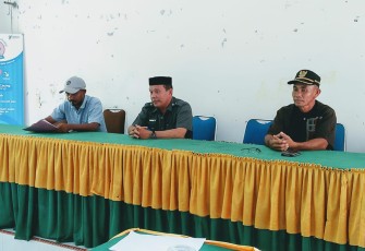 Camat Teupah Barat Pimpin Seleksi Kasi Dan Kaur Desa