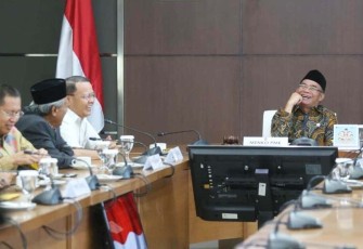 Menko PMK RI Muhadjir Effendy Menerima Audiensi Gubernur Bengkulu Rohidin Mersyah 