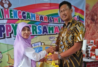 Dwi Lina Sulistyaningsih kepala sekolah Paud SBB Pelangi Nusantara 10 Salatiga
