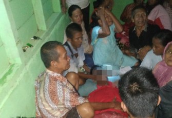 Korban usai dievakuasi 