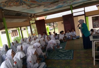 Mahasiswa FKM Universitas Abulyatama Gelar Sosialisasi di Lhokseumawe