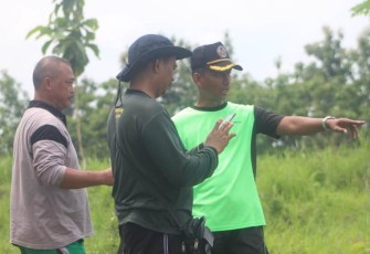 Kasdim Pati meninjau kesiapan penghijauan