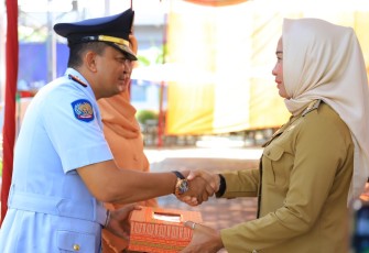 Pisah Sambut Pimpinan Rutan Kelas II B Tulang Bawang Berlangsung Lancar