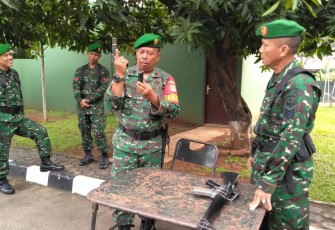 Personel Diberi Materi Permildas dan Pengetahuan Senjata Ringan