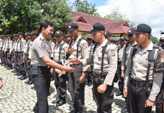 Kabid Humas Polda Lampung Laksanakan Kegiatan Pemberi Materi kepada Siswa Diktukba