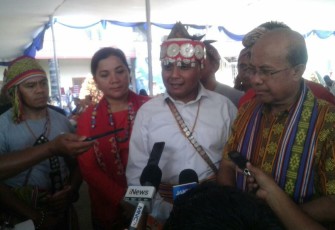 Kapaldam Jaya Sebagai Ketua Umum Penyelenggara Festival Seni Budaya TTS di TMII