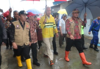 Gubernur Jateng didampingi Wakil Walikota saat Berkunjung ke Kota Tegal