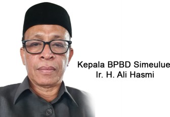 Kepala BPBD Simeulue Ir. H. Ali Hasmi