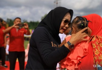 Gedung Aji Baru Dalam Rangka HUT ke-23 Kabupaten Tulang Bawang dan Monitoring 25 Program BMW