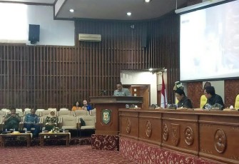 Wakil Gubernur Bengkulu Dedy Ermansyah sampaikan Nota Penjelasan Gubernur Bengkulu atas Tiga Raperda 