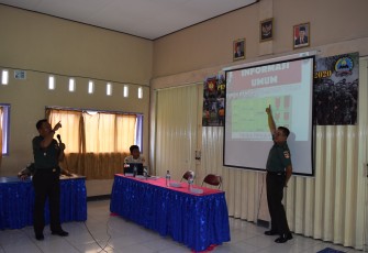 Kodim Klaten Sosialisasikan Pendaftaran Menjadi Prajurit TNI