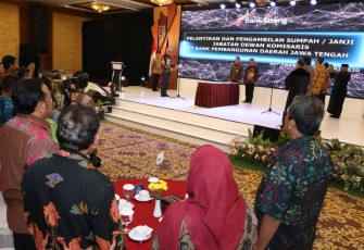 Dedy Yon Ucapkan Selamat Kepada Dewan Komisaris Bank Jateng