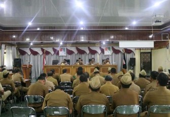 Pemkab Lambar Gelar Coffee Morning 