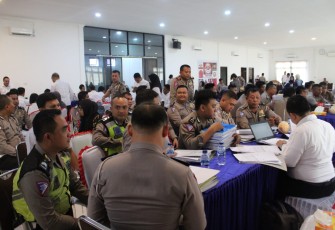 Kapolres Batu Bara Sambut Kunjungan BPK RI 