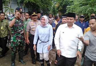 Danramil 04/Jati Asih Kodim 0507/Bekasi Terima Kunjungan Perdana Wakil Gubernur Jabar