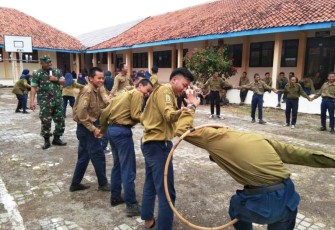 TNI di Brebes Bentuk Mental dan Karakter Anak Bangsa