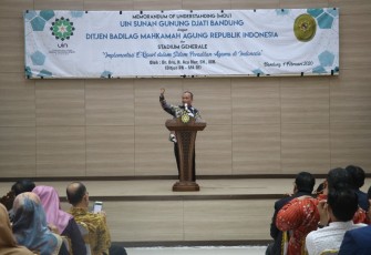 Rektor UIN SGD Prof Mahmud 