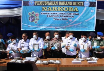 Pemusnahan barang bukti