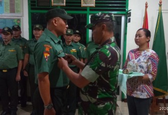 Danramil 03/GP Kukuhkan Ketua Mitra Jaya 337 Kelurahan Jatipulo