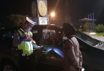 Polres Oku Timur Gelar Razia Gabungan Mobile