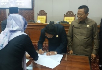 Penandantanganan 