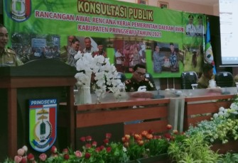 Pemerintah Kabupaten Pringsewu Gelar Konsultasi Publik Penyusunan RKPD 2021