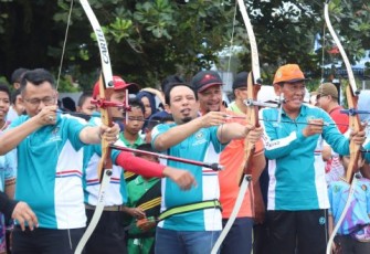 Wakil Wali Kota Bengkulu Dedy Wahyudi Buka Turnamen Panahan Wali Kota Cup 