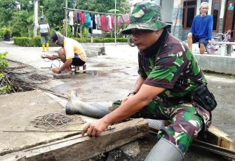 Terus Perdalam Ilmu Bangunan Saat Tugas di TMMD Reguler Pekalongan