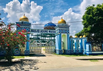 Salah satu masjid di Waisai