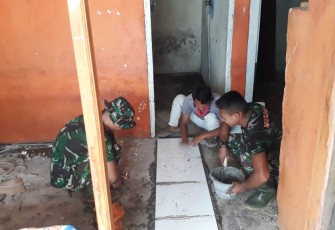 Perbaikan Rumah Nyai Marni Sudah 32 Persen 