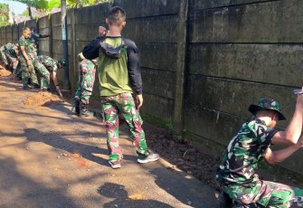 Saluran Air Diperbaiki dari Program TMMD
