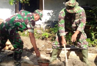 Anggota TNI Yang Diterjunkan di TMMD Reguler Pekalongan Adalah Pilihan