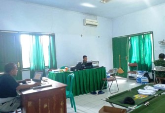 Inilah Kesibukan Tim Jurnalistik Kodim Pekalongan Dalam Publikasi TMMD Reguler