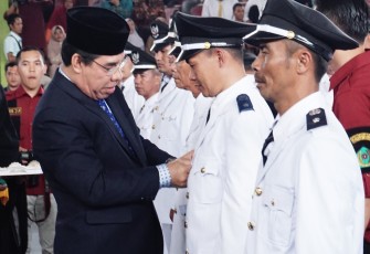Bupati Rejang Lebong Melantik 56 Kepala Desa Terpilih Dalam Pilkades Serentak Gelombang III 