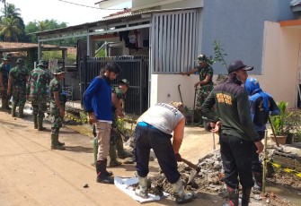 Kodim Depok Optimis Penyelesaian Program TMMD Selesai Sesuai Jadwal