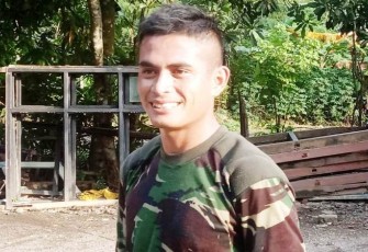 Duta Satgas TMMD Pekalongan Mengkampanyekan Rekrutmen TNI