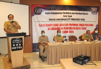 8 Pejabat Tinggi Pratama Kota Tegal Ikuti Uji Kompetensi