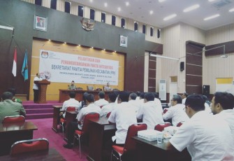 Pelantikan dan Penandatanganan Pakta Integritas Sekretariat PPK kabupaten Blitar 